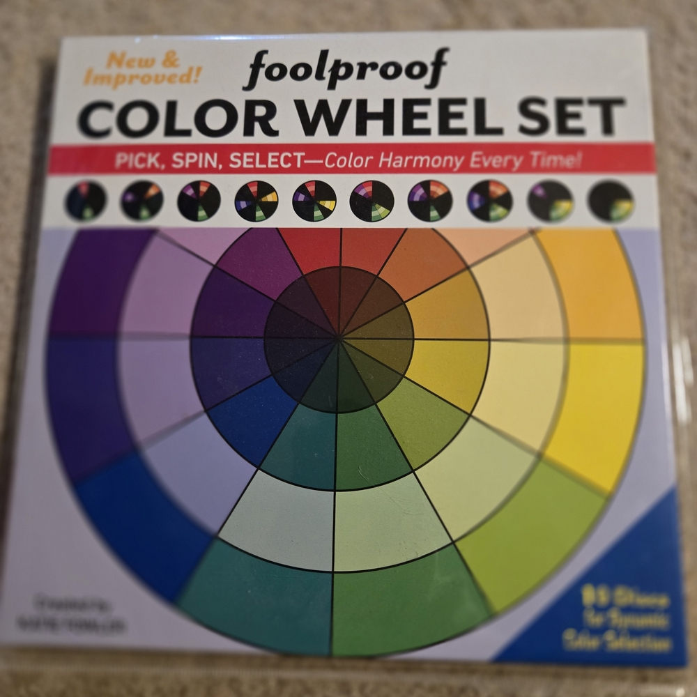 Foolproof Color Wheel Set For Art Craft Quilt Creativity